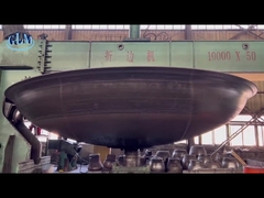 Q345r 2600mm Ελλειπτόμορφη κεφαλή Υπό πίεση δοχείο από ανοξείδωτο χάλυβα Τελεία 58mm