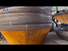 SA516 Gr70 Κωνικές κεφαλές δεξαμενών διπλής φάσης από χάλυβα 25 mm