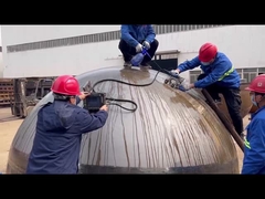 ημισφαιρικό κεφάλι 20mm διαμέτρων SA516 GR70 6400mm πυκνά