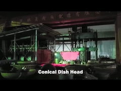 Επικεφαλής 2500mm κώνων SA516 Gr70 διάμετρος πιάτων