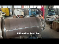 760MM X 60MM ανοξείδωτου Dished κεφάλια χάλυβα άνθρακα τιτανίου πιάτων επικεφαλής