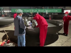 Ημι ελλειπτικό κεφάλι 5000mm διάμετρος 18mm SA516 GR70 πάχος