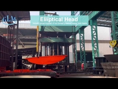 Καυτά διαμορφωμένα ημι ελλειψοειδή 2:1 κεφάλια δεξαμενών χάλυβα άνθρακα