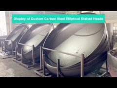 διάμετρος 18mm 6036mm ελλειπτικό dished κεφάλι χάλυβα άνθρακα πάχους