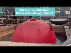 PED ISO ASME BV πιστοποιημένο ημισφαιρικό κεφάλι 3800mm διάμετρος 50mm πάχος