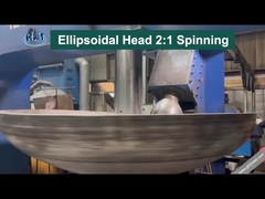 4500mm Διαμέτρου Χωρίς Σύνδεση Πυροσβεστήρα κεφαλές σωλήνων Εφοδιαστικά καπάκι κράμα χάλυβα Ελλειπτική άκρη