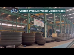 Ελλειπτικά καπάκια δοχείων από χάλυβα άνθρακα με σφραγίδα ASME για εξοπλισμό υπό πίεση