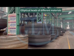 ASME Χάλυβα άνθρακα Χάλυβα ανοξείδωτο Ελλειπτική κεφαλή