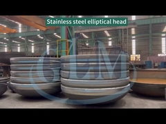 ΑΣΜΕ 316l Υπό πίεση δοχείο Τελείωσαν τα άκρα Ελλειπτό κεφαλάκι 10000mm