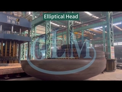 Προσαρμοσμένο 2000MM 20MM 2 έως 1 Metal Steel Pipe Fitting Ελλειπτικές διαστάσεις κεφαλής δεξαμενής