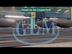 Εξατομικευμένη κεφαλή με σφαιρικό σχήμα Q235 Q345 για δοχείο πίεσης για σφράγιση σωλήνων 100mm