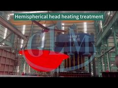 Προσαρμοσμένες ημισφαιρικές κεφαλές δεξαμενών για υψηλή πίεση και γυαλισμένη πίεση