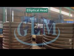 Προσαρμοσμένη Ελλειπτική Κεφαλή Δίσκου για τη Χημική και Πετρελαϊκή Βιομηχανία