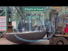 Μια πιο προσεκτική ματιά: προσαρμοσμένο κεφαλόσχημο ASME 6000mm διαμέτρου 20mm πάχους 2:1 ημισελιδοειδές