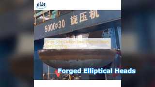 Ελλειπτικές κεφαλές σφυρηλάτησης από ανθρακούχο χάλυβα