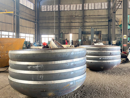 SS316L 2mm Asme Πίνακα ελλειπτόμορφο Πίνακα Τελική διάσταση Πυροσβεστικό δοχείο 2 1