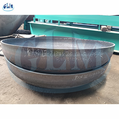 Ελλειψοειδές Dished τέλος 2134mm Dimater 30mm χάλυβα άνθρακα πάχος