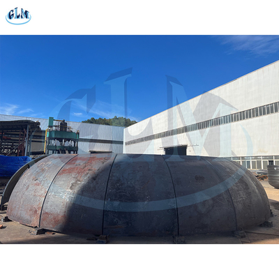 Κωνικά κεφάλια 9500mm δεξαμενών χάλυβα άνθρακα διάμετρος για τη δεξαμενή αντιδραστήρων