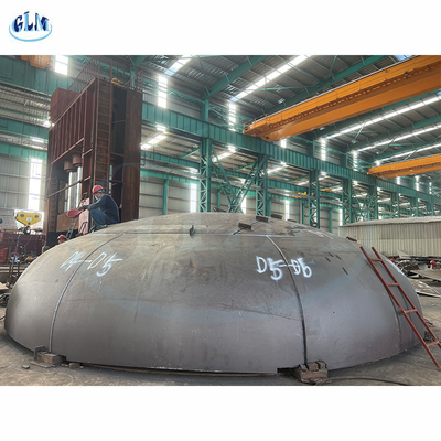 διάμετρος ASME 7000mm που σφραγίζει τα τετμημένα κεφάλια δεξαμενών για τα σκάφη ή τις δεξαμενές