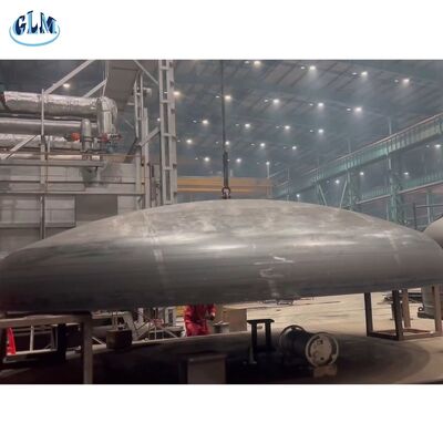 Προσαρμόσιμη πίεση 4200mm Διαμέτρου Τορισσφαιρική κεφαλή με θερμή πίεση για δοχεία πίεσης