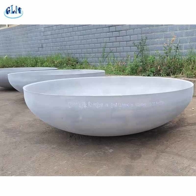 SS316L ASME 89mm Ελλειπτική Κεφαλή Δίσκου Πίεσης Νερό Κύπελλο Τελειών GB