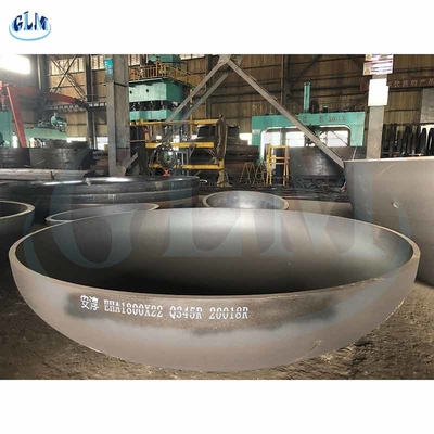 Q345R 1800mm Διαμέτρου 300mm πάχους Υπό πίεση δοχείο Πίνακας κεφαλής Πίνακας τελικής κατασκευής