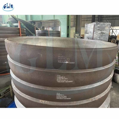 Q235 89mm 100mm Τορισσφαιρικό χάλυβα άνθρακα ημιελλειπτική κεφαλή για σωλήνες