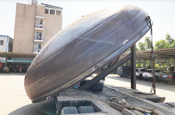 100MM Υπό πίεση δοχείο Ελλειπτική κεφαλή πιάτο