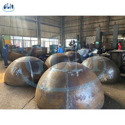 3800 * 70 mm SA516 Ημισφαιρικές κεφαλές δεξαμενών για λέβητες