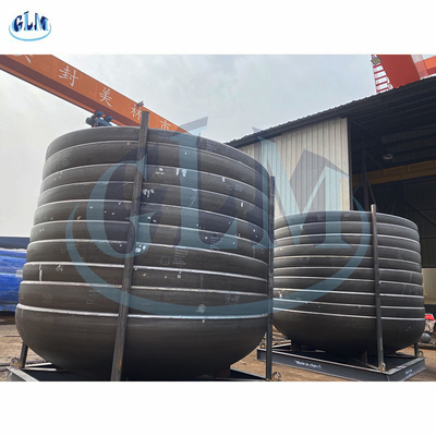 Ημι ελλειπτικό κεφάλι 5000mm διάμετρος 18mm SA516 GR70 πάχος