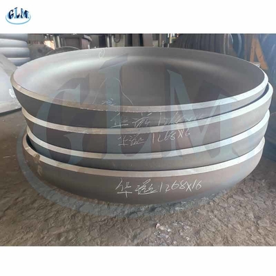 Ελλειπτικά κεφάλια 1268mm διάμετρος 16mm δεξαμενών χάλυβα άνθρακα πάχος