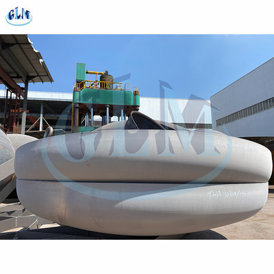 Κεφάλι πιάτων SS304 Torispherical με τη διάμετρο 1500mm και το πάχος 5mm