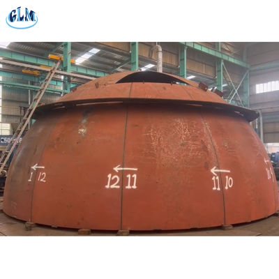 Προσαρμοσμένες ημισφαιρικές κεφαλές διαχωρισμένων κομματιών για εξοπλισμό υψηλής θερμοκρασίας στη βιομηχανία πετρελαίου και φυσικού αερίου