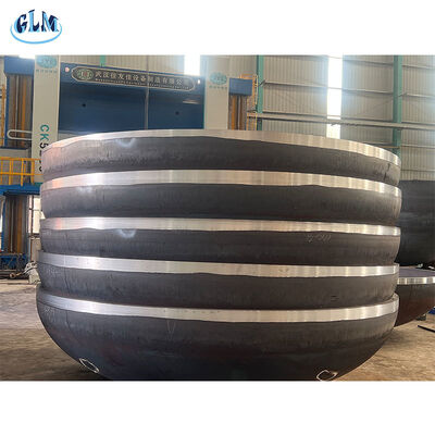 Ελλειπτική κεφαλή με επιθεώρηση UT και αναλογία μείωσης 10% για δοχεία υψηλής πίεσης έως 10000 mm