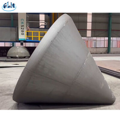 Εξατομικευμένες Κωνικές Κεφαλές Δεξαμενών από Ανθρακούχο Χάλυβα με Γωνίες Κώνου 15°, 30°, 45°, 60° για Βιομηχανικές Εφαρμογές