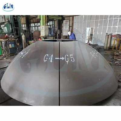 1000 mm 6 mm Ημισφαιρικές κεφαλές δεξαμενών με δίσκους